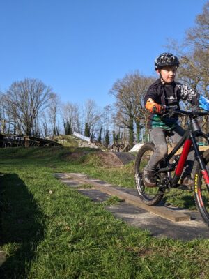 Photo: Kids challenge BikePark Holten balans