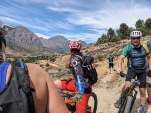 Photo: South African mtb experience epische uitzichten