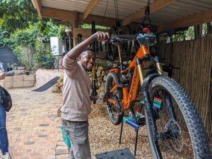 Photo: Zuid Afrika mtb Experience service