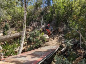 Photo: Zuid Afrika mtb Experience trail