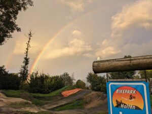 Foto: BikePark Holten regenboog